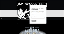 Desktop Screenshot of goldteethcanada.com